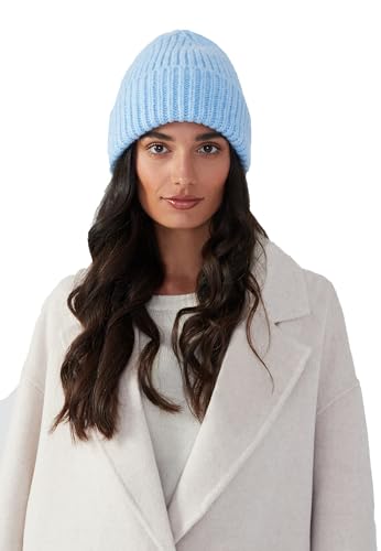 Style & Republic Damen Mütze-Beanie - Deine kuschelige Wintermütze für stilvolle Herbst- & Winter-Momente - Blau von Style & Republic