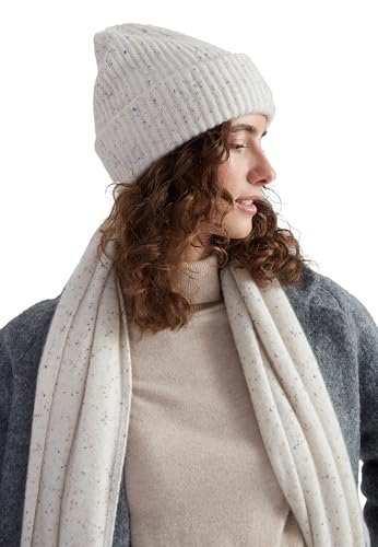 Style & Republic Kaschmir Mütze-Beanie Damen aus 100% Cashmere - Dein kuscheliger Premium Beanie für stilvolle Herbst- & Winter-Momente - Seashell von Style & Republic