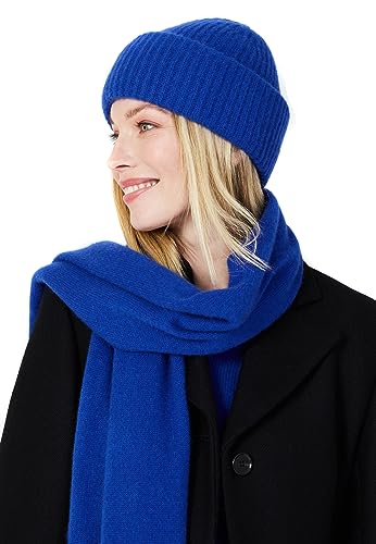 Style & Republic Kaschmir Mütze-Beanie Damen aus 100% Cashmere - Dein kuscheliger Premium Beanie für stilvolle Herbst- & Winter-Momente - Skydiver von Style & Republic