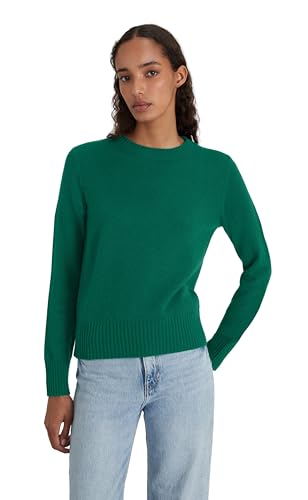 Style & Republic Kaschmir Pullover-Damen elegant aus 100% Cashmere - Dein kuscheliger Premium Strickpullover für stilvolle Herbst- & Winter-Momente - Forest XS von Style & Republic