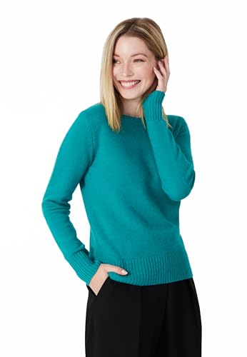 Style & Republic Kaschmir Pullover-Damen elegant aus 100% Cashmere - Dein kuscheliger Premium Strickpullover für stilvolle Herbst- & Winter-Momente - baikal S von Style & Republic