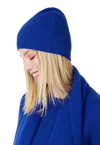 Style & Republic Kaschmir Sport Mütze-Beanie Damen aus 100% Cashmere - Dein kuscheliger Premium Strick Beanie für stilvolle Herbst- & Winter-Momente - Skydiver von Style & Republic