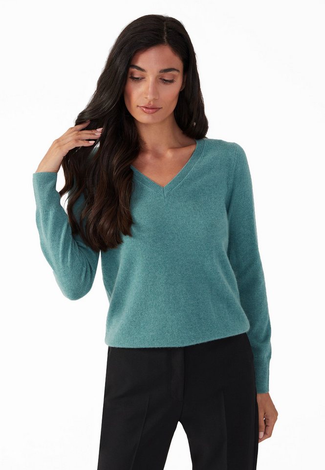 Style & Republic Kaschmirpullover Kaschmirpullover V-Neck Kaschmirpullover V-Neck von Style & Republic