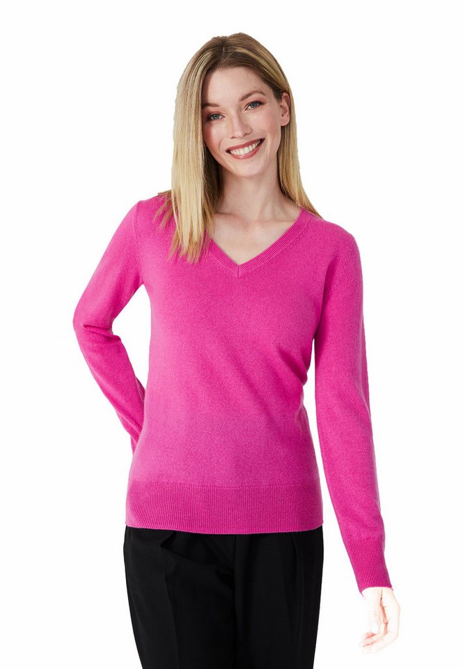 Style & Republic Kaschmirpullover Kaschmirpullover V-Neck Kaschmirpullover V-Neck von Style & Republic