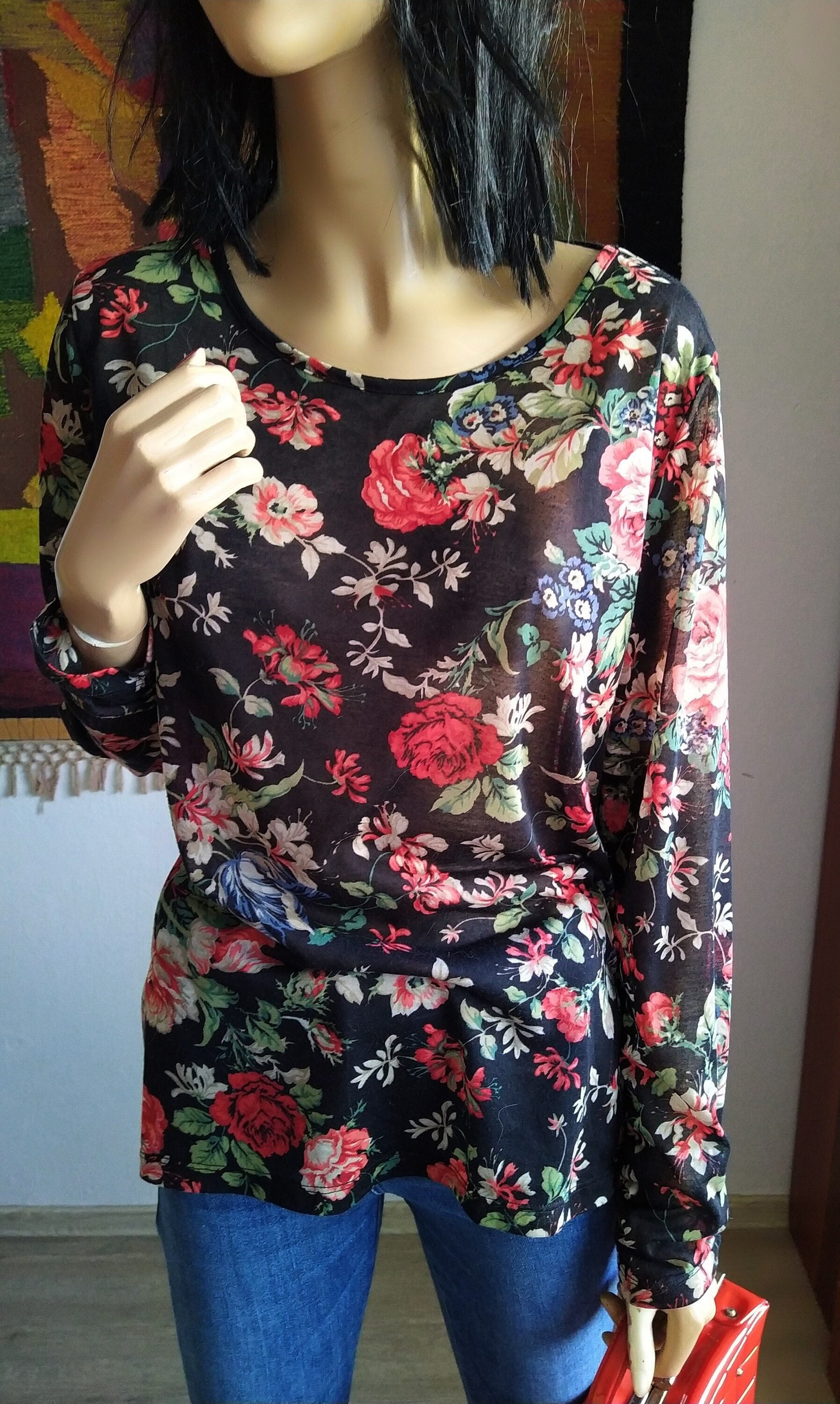 Bluse Mit Rosen von StyleFromMe