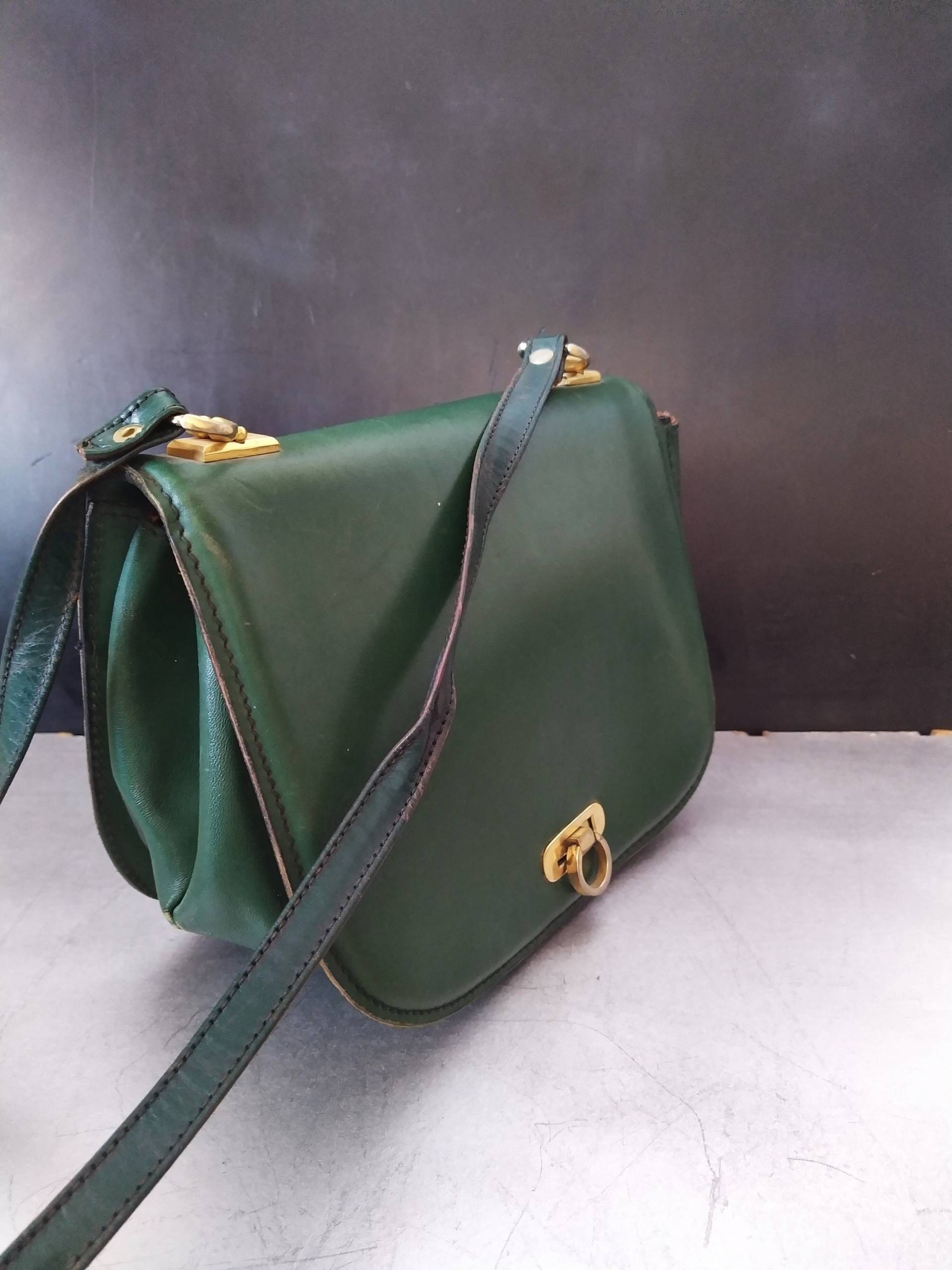 Grüne Vintage Handtasche Aus Den 1970Er Jahren von StyleFromMe
