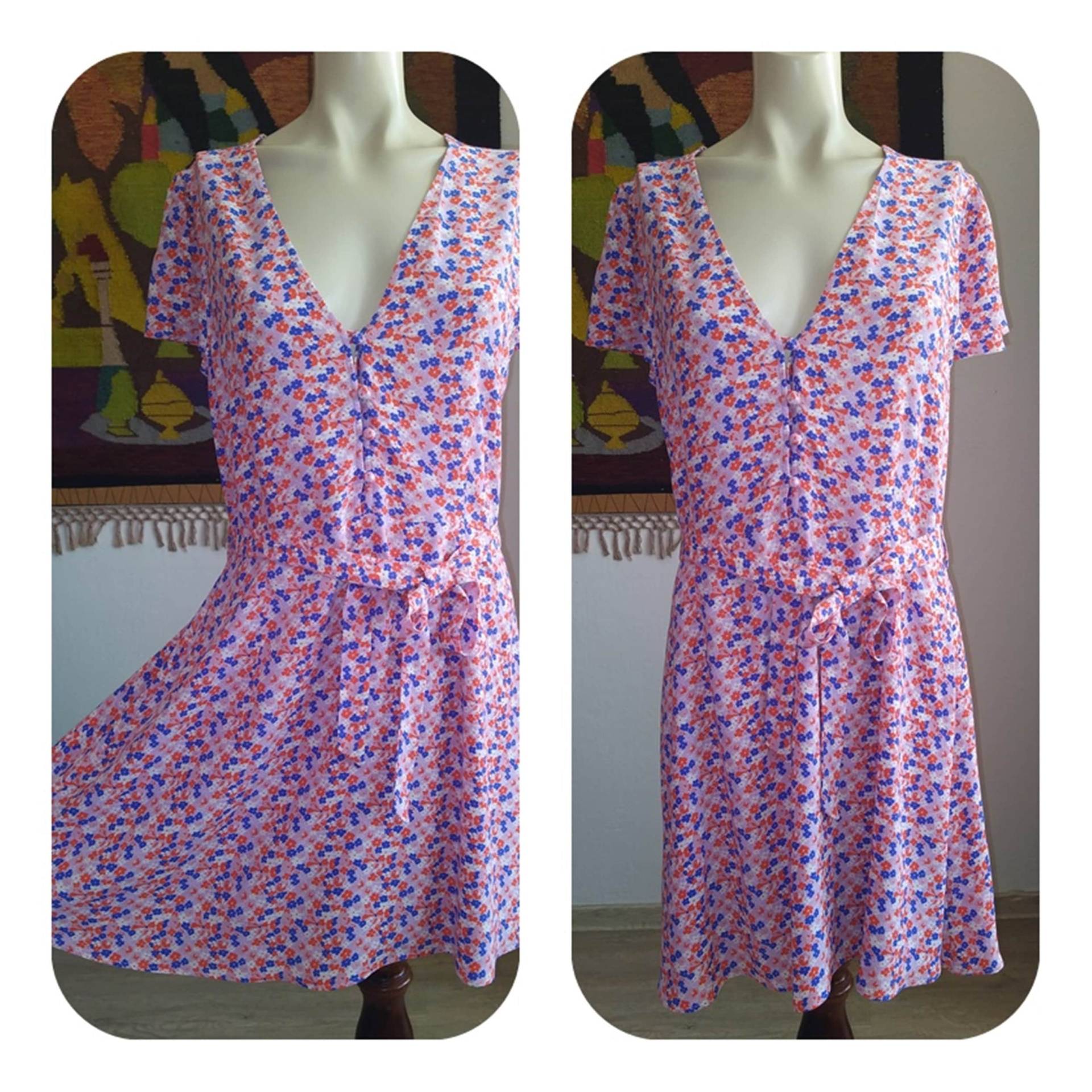 Jack Wills Dress/Uk 8/Us 8/Floral Dress Gürtel von StyleFromMe