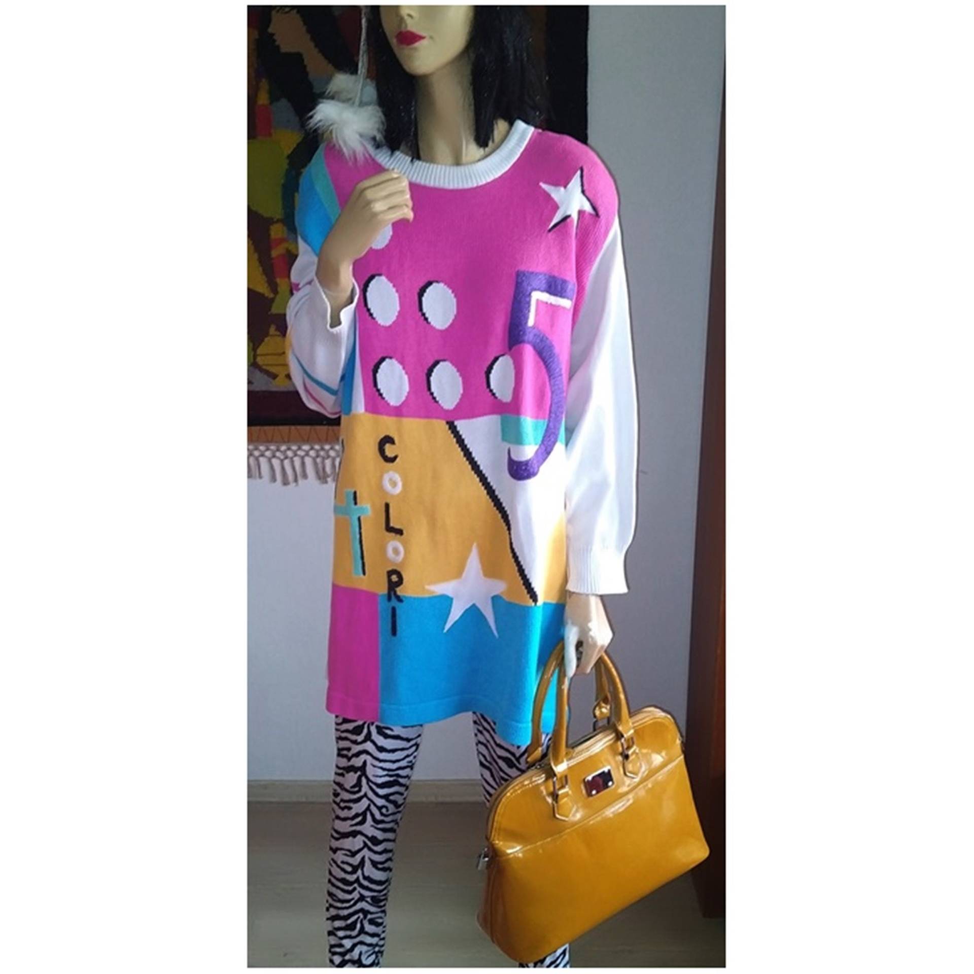 Langer Pop Art Pullover/Kostenloser Versand von StyleFromMe