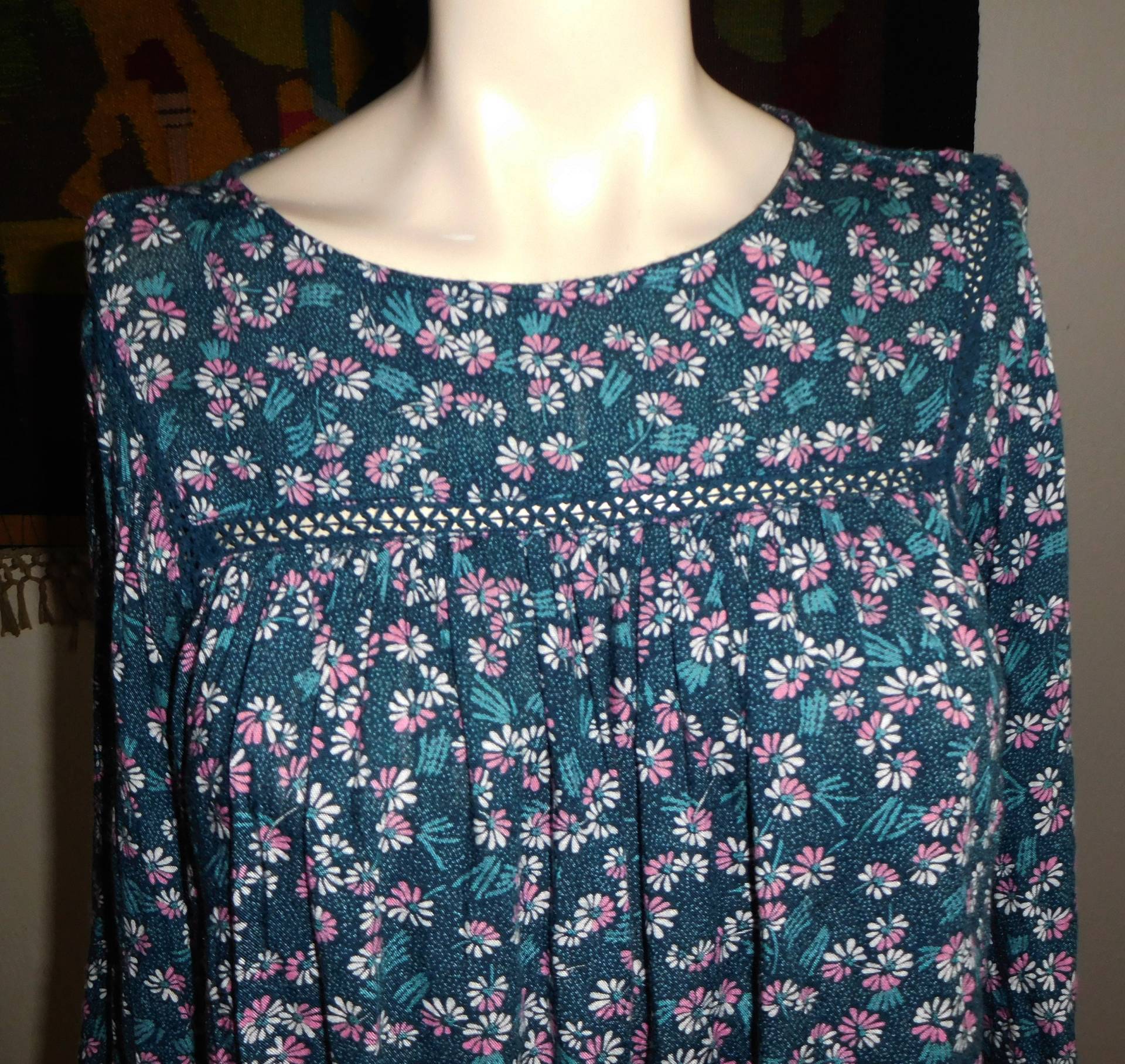 Schöne Und Schicke Bluse/100% Baumwolle Vintage von StyleFromMe