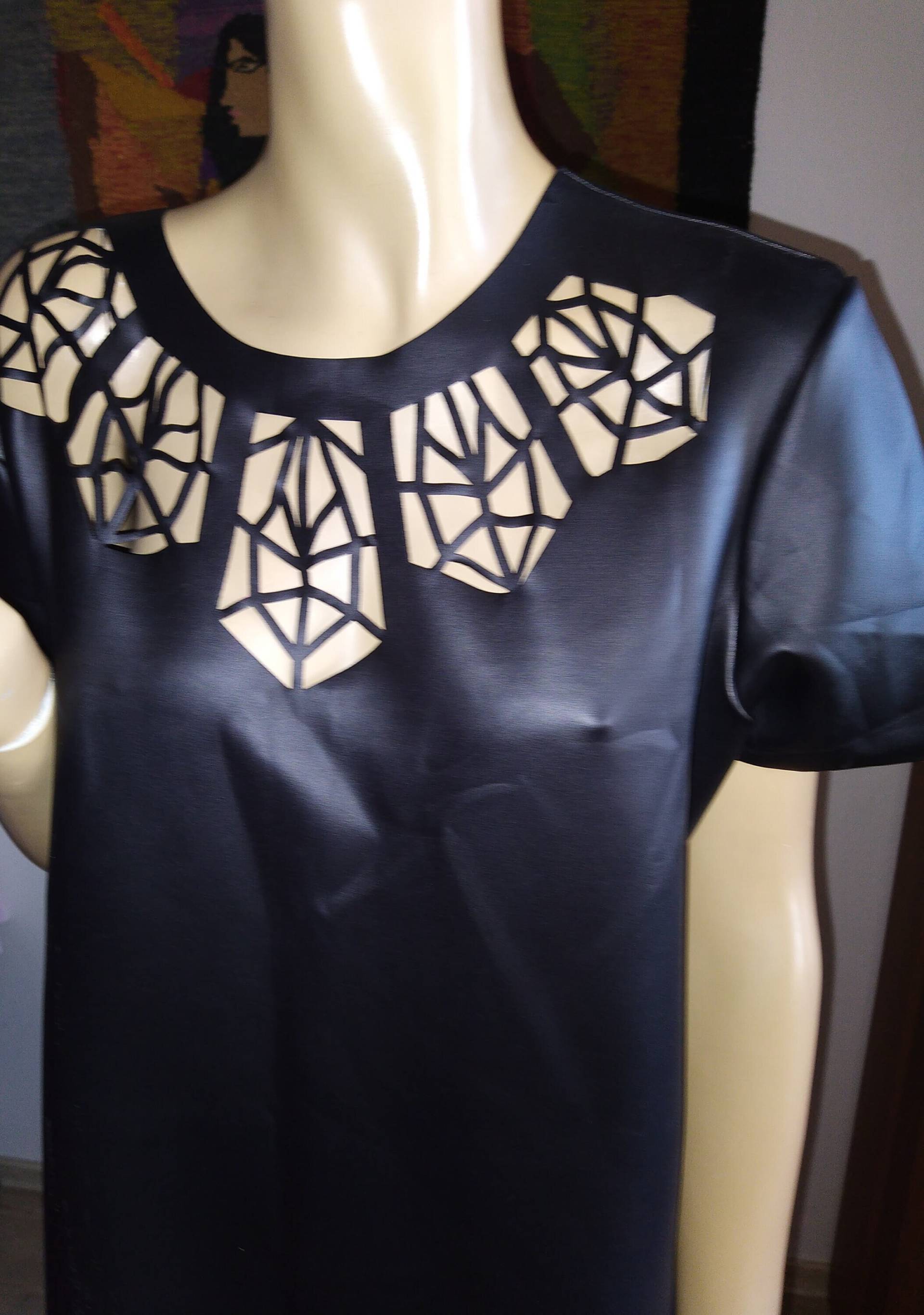 Schwarze Lange Bluse/Tunika von StyleFromMe