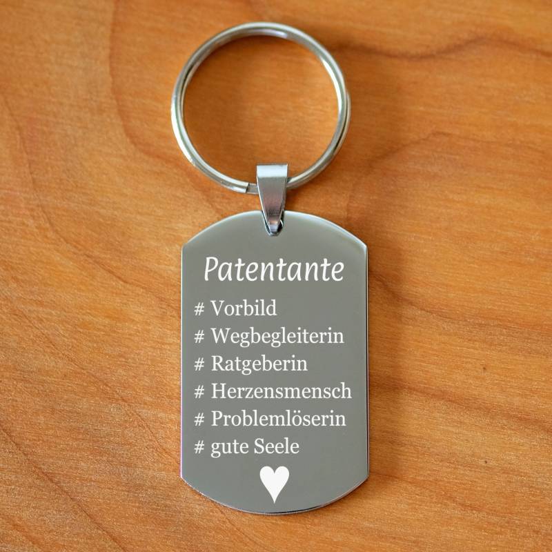 Patentante Tante Beste Geschenkidee Herzensmensch Wegbegleiterin Vorbild Personalisierbar von StyleGravur