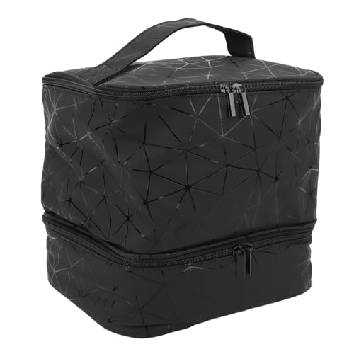 Stylebest Nagelzubehör-Organizer-Koffer Fasst 30 Flaschen Nagellack, Nagelset, Aufbewahrungsbox, Make-up-Aufbewahrungstasche für Nagelzubehör, Doppelschichtig, Erhöht von Stylebest