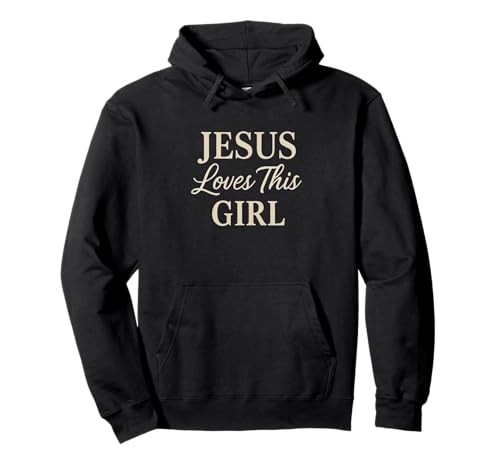 Jesus liebt Dieses Mädchen Pullover Hoodie von Stylekita Lifestyle