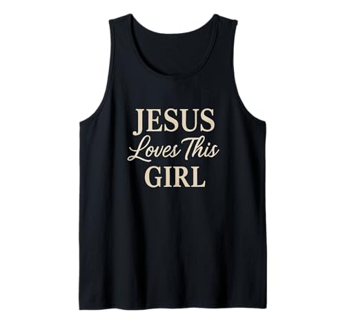 Jesus liebt Dieses Mädchen Tank Top von Stylekita Lifestyle