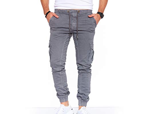 8008 Herren Cargohose aus Baumwolle männer Cargohose Chino Hose Freizeithose Slim fit Cargohose Slim fit Chino Hose stylisch Cargohose von Styleko