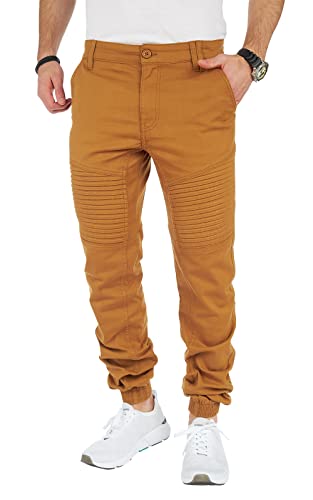 8009 Herren Cargohose aus Baumwolle männer Cargohose Chino Hose Freizeithose Slim fit Cargohose Slim fit Chino Hose stylisch Cargohose (as3, Numeric, Numeric_29, Plus, Regular, A-Camel, 34) von Styleko