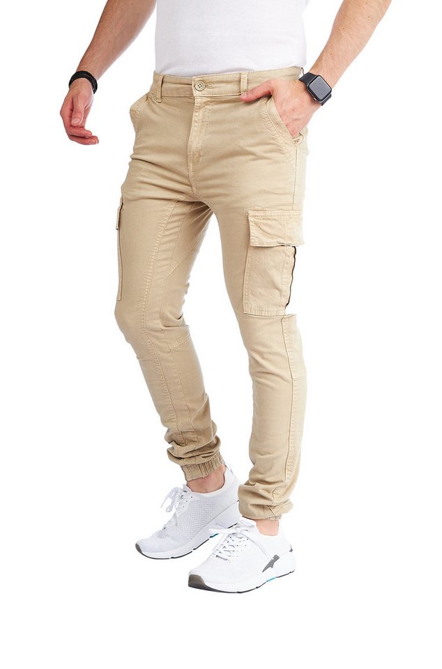 Styleko Cargohose Slim fit Cargohose Herren Cargohose männer Cargohose für Herren Jogger von Styleko