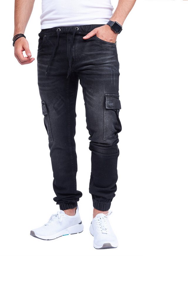 Styleko Cargohose Cargo Jeans Herren Cargohose für Herren Jeans stretch Cargohose Herren von Styleko