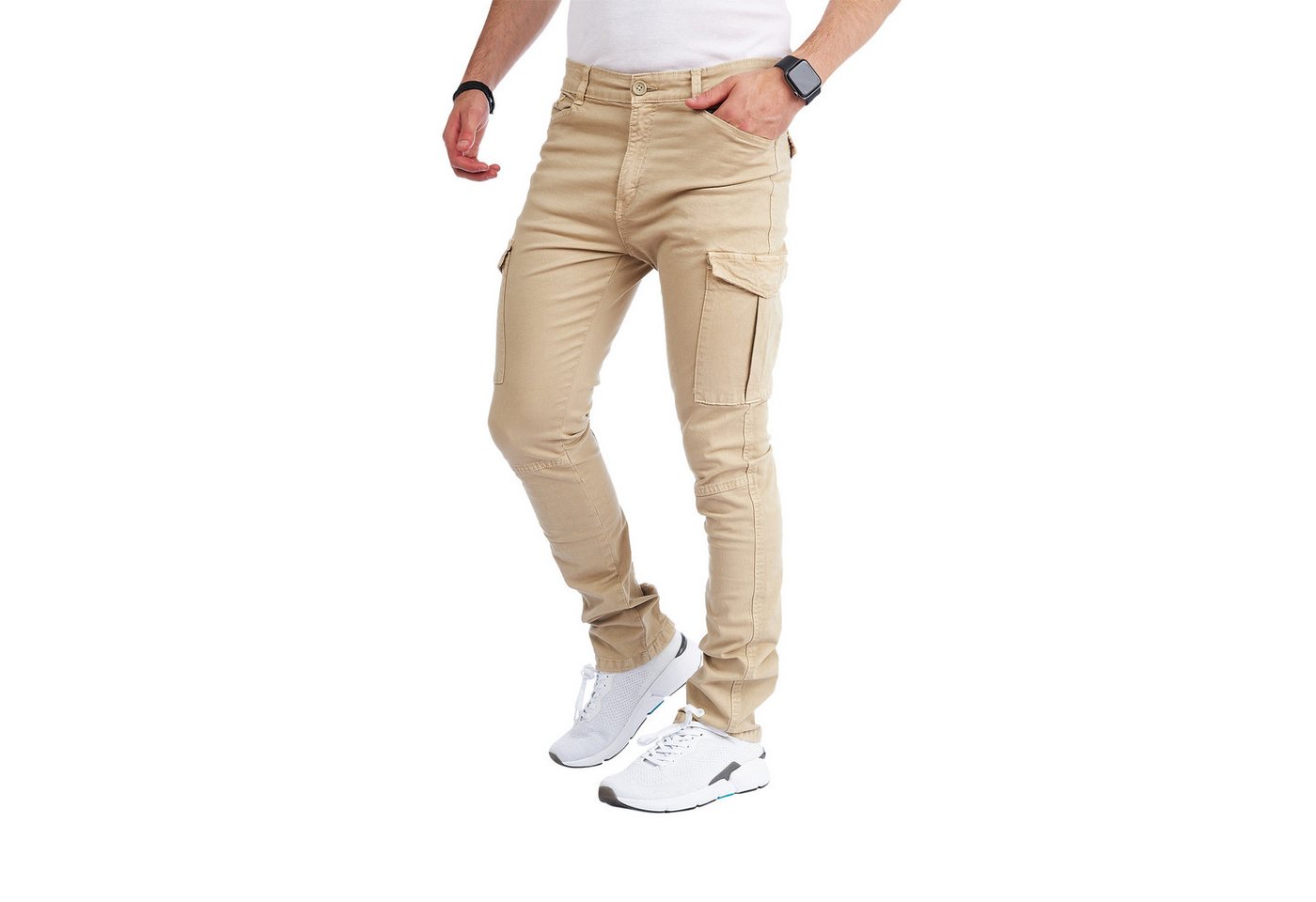 Styleko Chinohose 8001 Styleko Cargohose Herren Cargohose männer Cargohose Chino Hose von Styleko