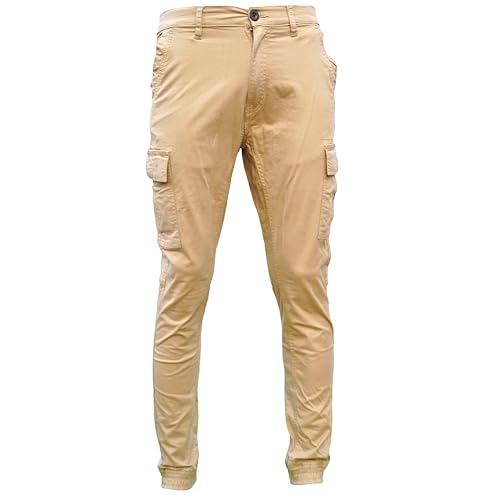 Styleko SS8007 Cargohose Herren Cargohose aus Baumwolle Outdoorhose männer verwaschen Cargohose Chino Hose Sporthose Freizeithose treckking Casual Hose von Styleko
