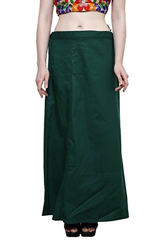Stylesindia Damen Inskirt, flaschengrün, Einheitsgröße von Stylesindia