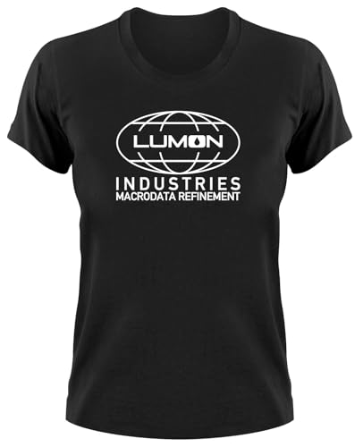 Lumon Industries Macrodata Refinement T-Shirt, XL, Damen Schwarz von STYLETEX23