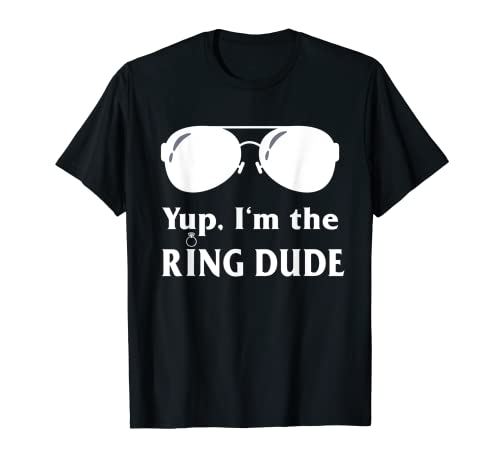 Yup I'm The Ring Dude Ringträger, für Jungen, lustig, für Kinder T-Shirt Yup I'm The Ring Dude Ringträger, für Jungen, lustig, für Kinder T-Shirt von Stylish Ring Bearer Gift Ring Bearers Job Wedding