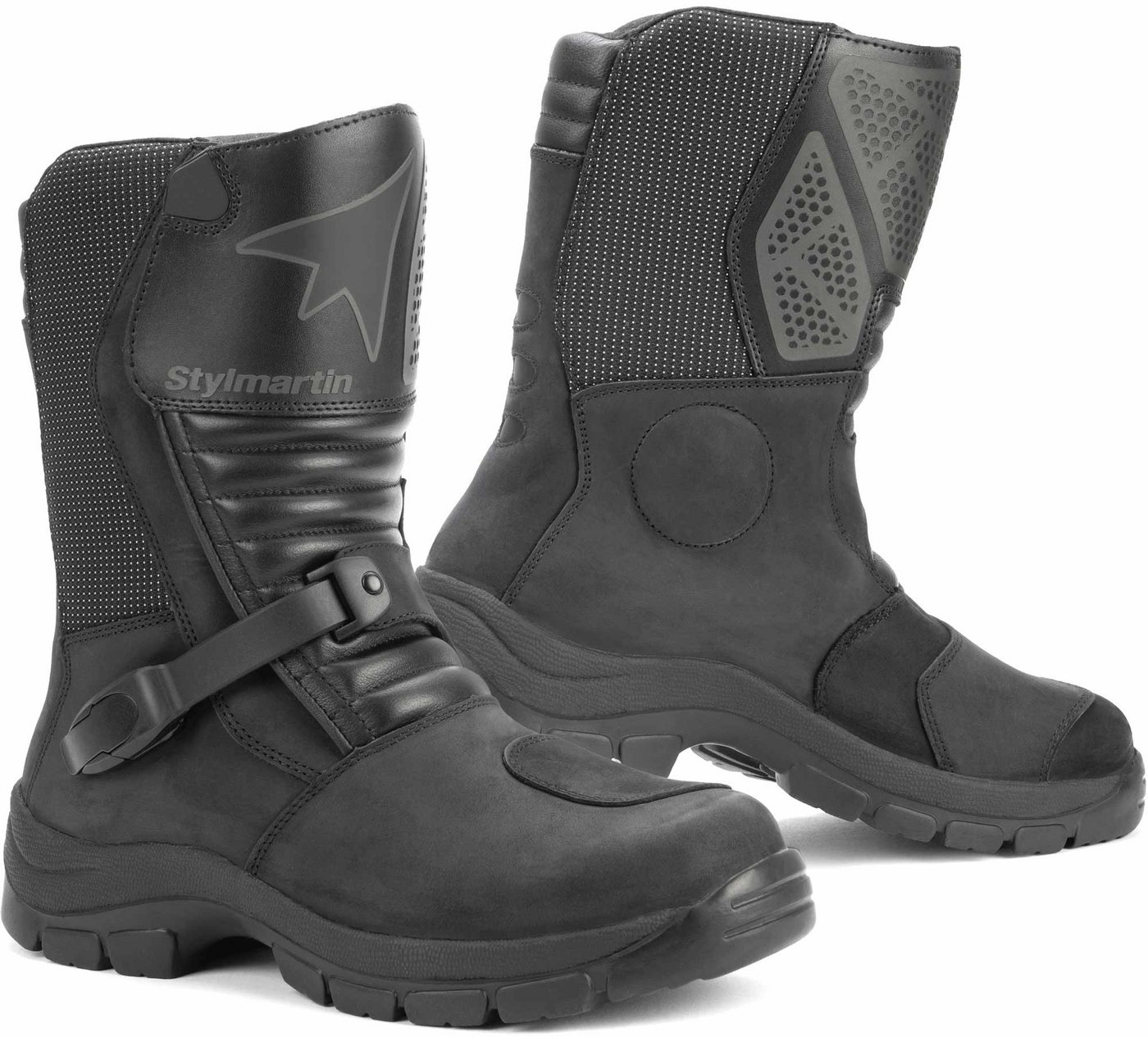 Stylmartin Land wasserdichte Motorradstiefel Motorradstiefel Wasserdicht Atmungsaktiv reflektierende robust wasserdichte von Stylmartin