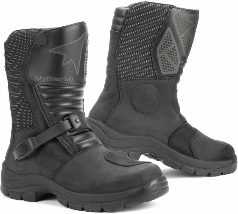 Stylmartin Land wasserdichte Motorradstiefel Motorradstiefel Wasserdicht Atmungsaktiv reflektierende robust wasserdichte von Stylmartin