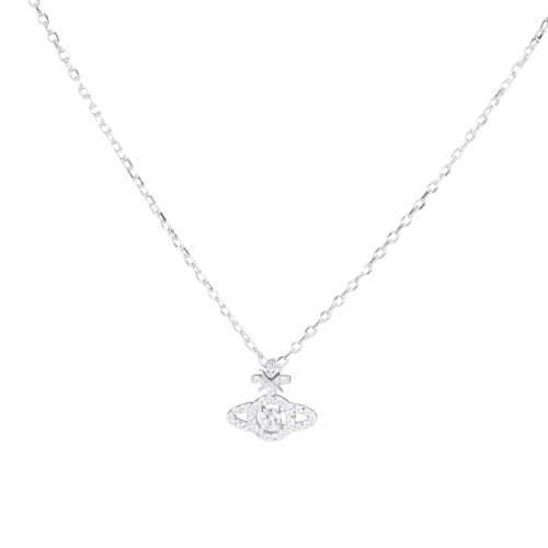 𝐉𝐞𝐰𝐞𝐥𝐫𝐲 Schmuck Sterlingsilber Halskette mit Planetenanhänger für Damen Trendige, Zierliche Halskette aus 925er Silber Hypoallergenes, Minimalistisches Geschenk für Freundin Mutter 𝐉𝐞𝐰𝐞𝐥𝐫𝐲 Schmuck Sterlingsilber Halskette mit Planetenanhänger für Damen Trendige, Zierliche Halskette aus 925er Silber Hypoallergenes, Minimalistisches Geschenk für Freundin Mutter von Stylomira