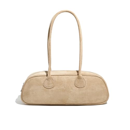 Stylor Damen East West Suede Le Teckel Handtasche, aprikose Stylor Damen East West Suede Le Teckel Handtasche, aprikose von Stylor