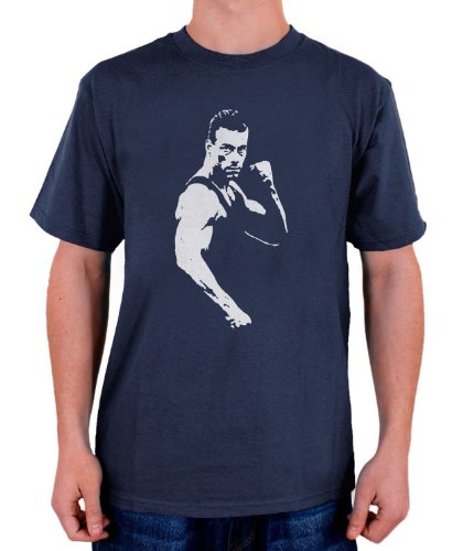 Stylotex Herren T-Shirt Basic Fighter, Größe:XL, Farbe:Navy von Stylotex