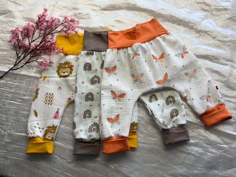 Pumphose Musselin Mit Mustern von StylundFaden