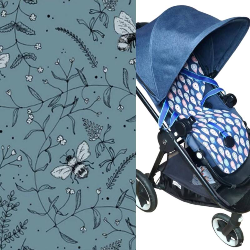 Custom Accessories Für Cybex Balios S, M, Priam, Eezy S Twist +2, Mundstück Sitzauflage Kinderwagendecke von StylySmily