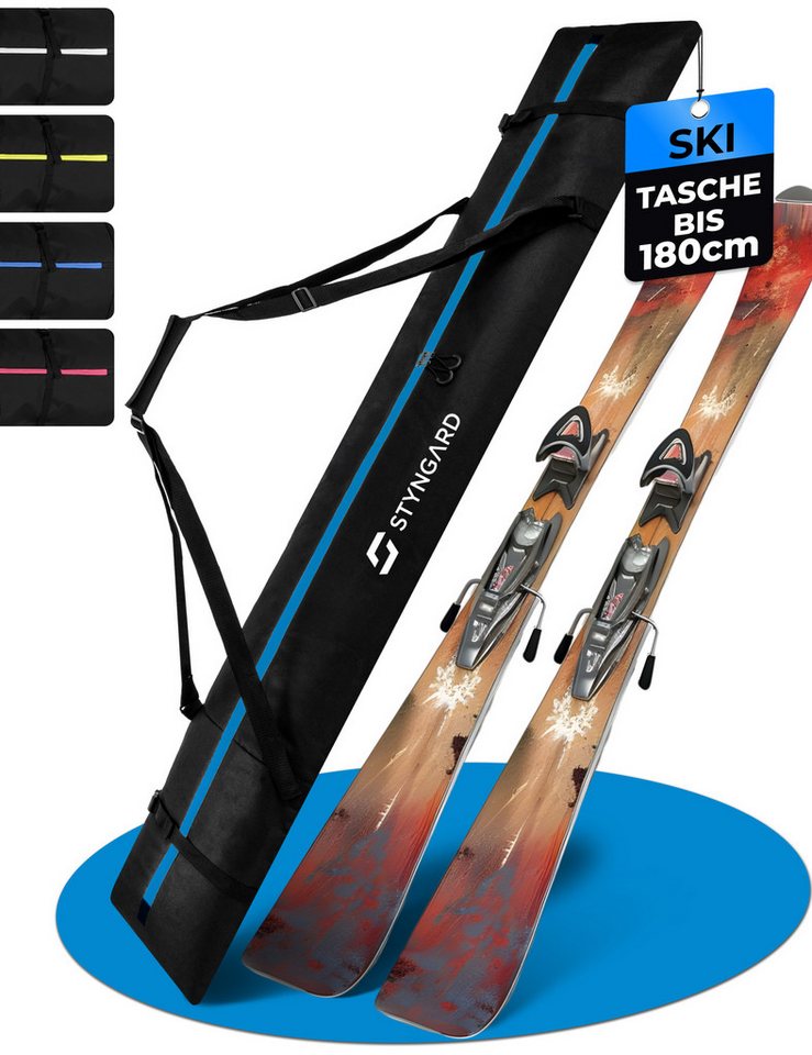 Styngard Skitasche ASPEN, [bis 180 cm] - Skisack 180 cm aus robustem Material von Styngard