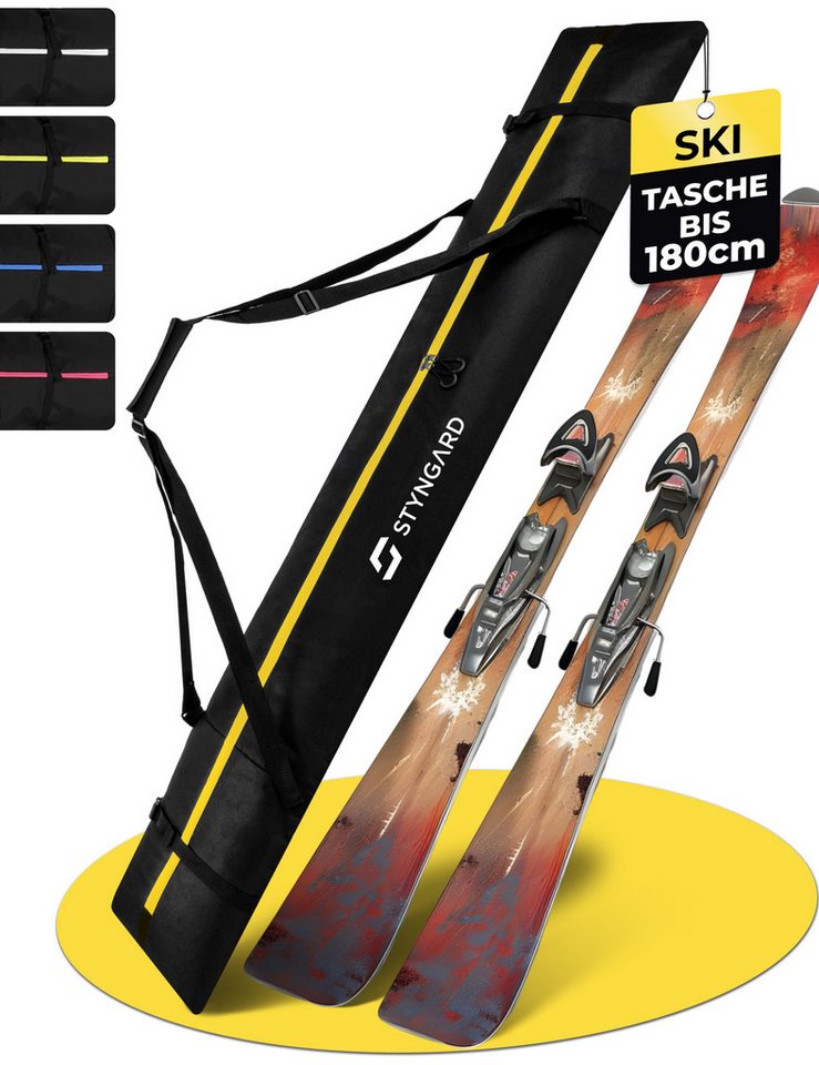 Styngard Skitasche ASPEN, [bis 180 cm] - Skisack 180 cm aus robustem Material von Styngard