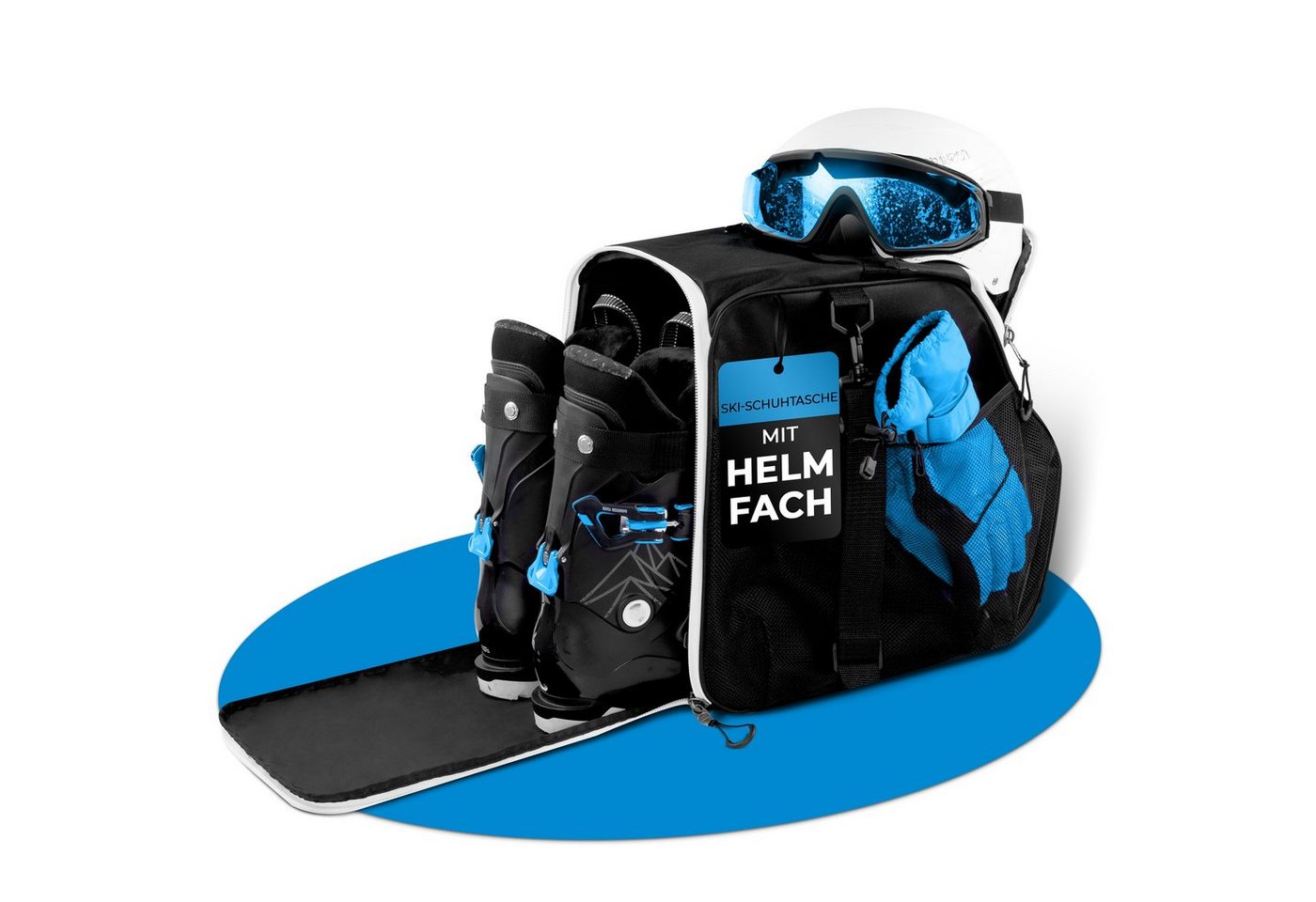 Styngard Skitasche ZERMATT, Skischuhtasche mit Helmfach und Stiefelfach [40 L] von Styngard