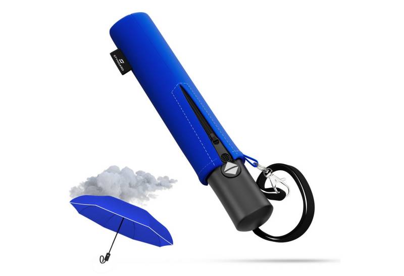 Styngard Taschenregenschirm Rotterdam, Regenschirm Kinder mit Sicherheitsreflektoren - Kinderschirm von Styngard