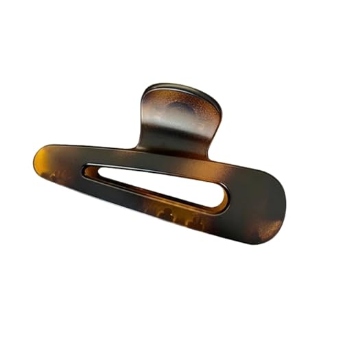 SuChengSS Haarklammern 2 Stück Acrylgrabber -clip Für Kopfhaarclip Und Haarzubehör-gelb von SuChengSS