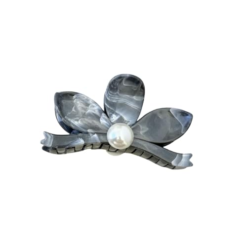 SuChengSS Haarklammern 2 Stücke Blumengrabber Herbst Und Winter Haarnadeln Für Frauenhaarzubehör Für Frauen-grau 1 von SuChengSS