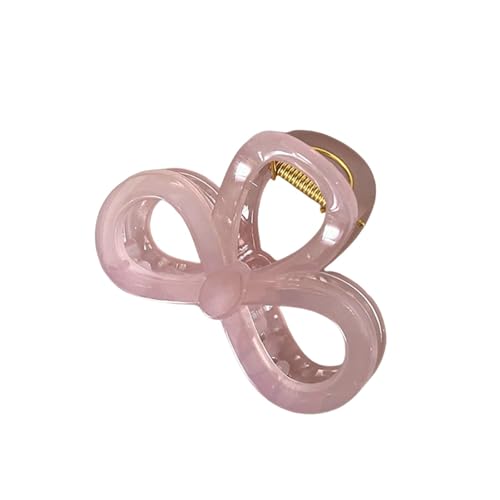 SuChengSS Haarklammern 2 Stücke Girly Pink Hair Clip Große Clip Frauen Frisur Kopfbedeckung-03 von SuChengSS