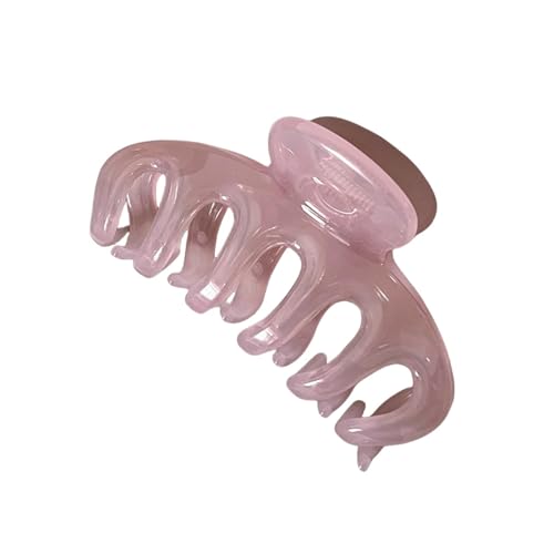 SuChengSS Haarklammern 2 Stücke Girly Pink Hair Clip Große Clip Frauen Frisur Kopfbedeckung-04 von SuChengSS