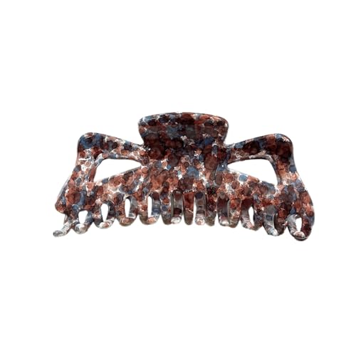 SuChengSS Haarklammern 2 Stücke Großer Greifen Clip Süßer Haarclip Vielseitige Haarzubehör Für Frauen-braun von SuChengSS