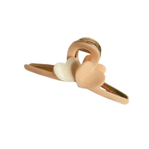 SuChengSS Haarklammern 2 Stücke Haarzubehör Federhaarklammern Rücken Aus Kopfclip Girls Clip Hair Accessoires-rosa von SuChengSS