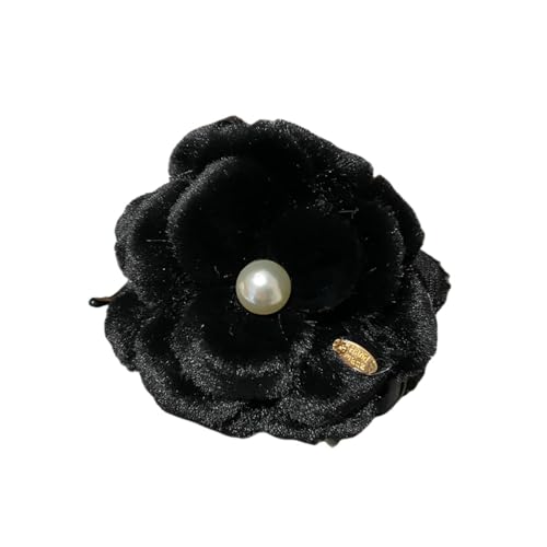 SuChengSS Haarklammern 2 Stücke Herbst- Und Wintergrabber Clip Back Of Head Haarnadelhaarnadelhaarzubehör Kopfschmuck Für Frauen-schwarz von SuChengSS