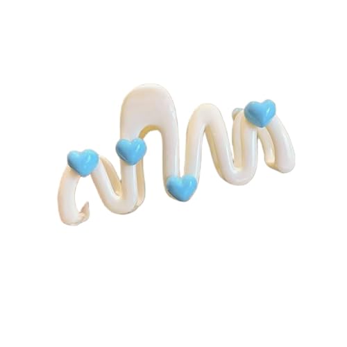 SuChengSS Haarklammern Blaue Haarclip Für Frauen Mit Haaren Auf Dem Hinterkopf Haarclip Haarclip Haarzubehör Sommer-beige von SuChengSS