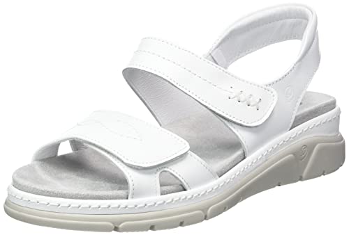 Suave Damen 710072-03 Sandale, Weiß, 38 EU Weit von Suave