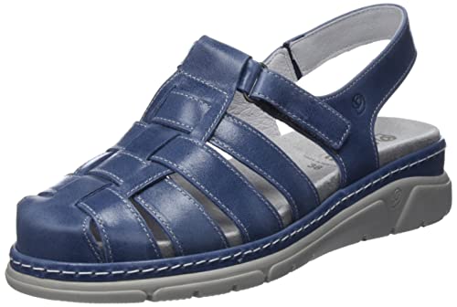 Suave Damen 720005-51 Sandale, Blau, 39 EU Weit von Suave