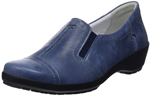 Suave Damen 940119-51 Hausschuh, Blau, 39 EU Weit von Suave