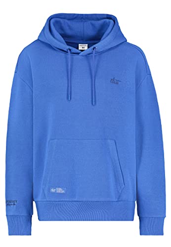 Sublevel Damen Basic Hoodie Kapuzenpullover mit Stickdetail Blue XS von Sublevel